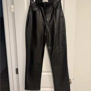 Abercrombie & Fitch Black High-Rise Pants